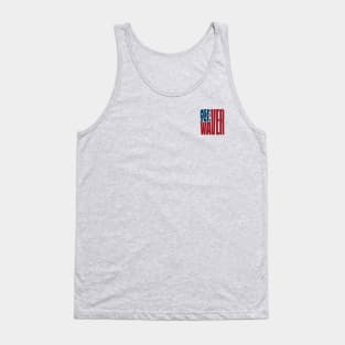 Abstract American Flag Tank Top